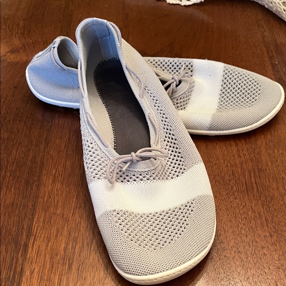 Elegant Light Gray Women's Loafers